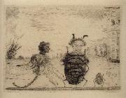 James Ensor Strange Insects oil painting artist